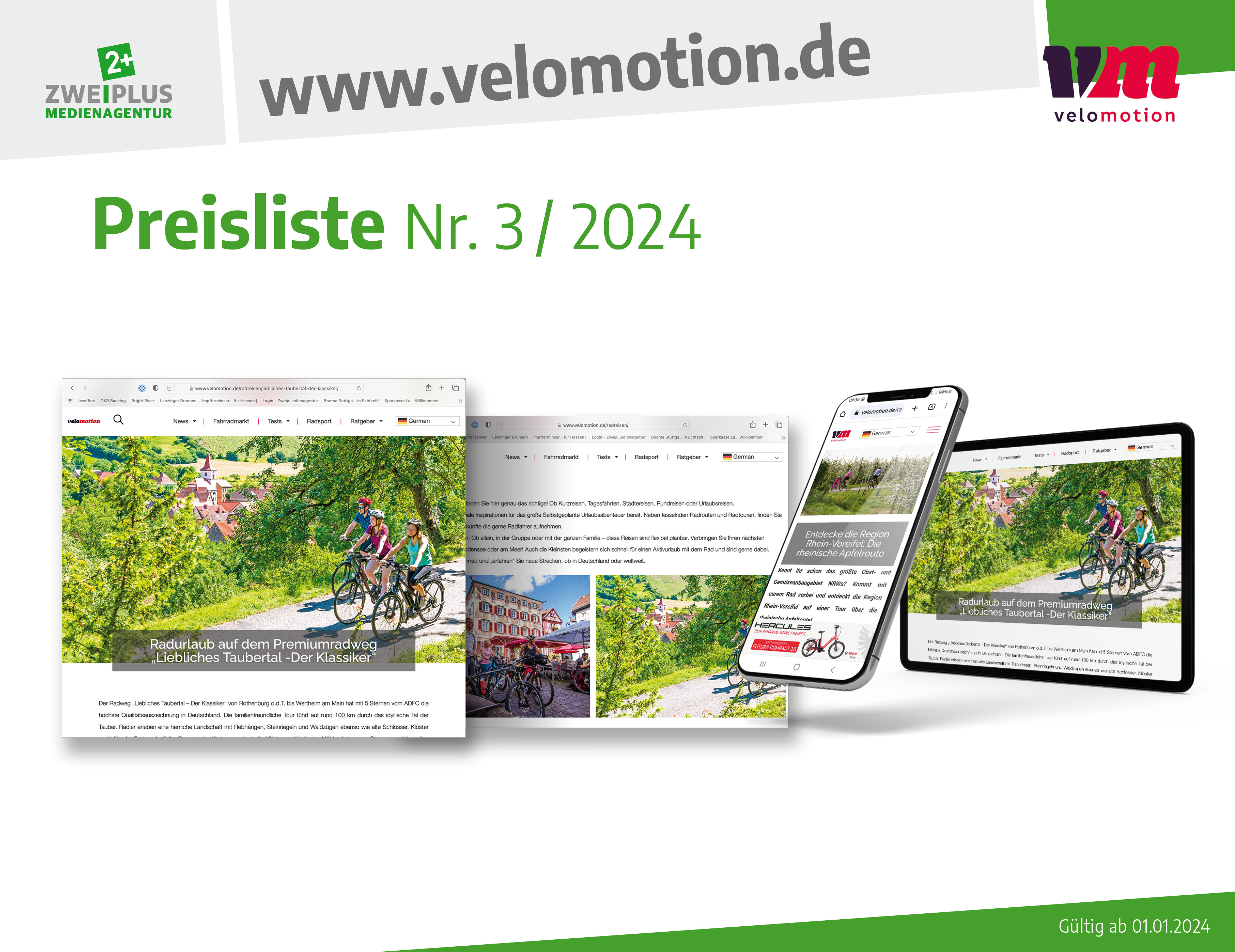 velomotion, Zweiplus Medienagentur